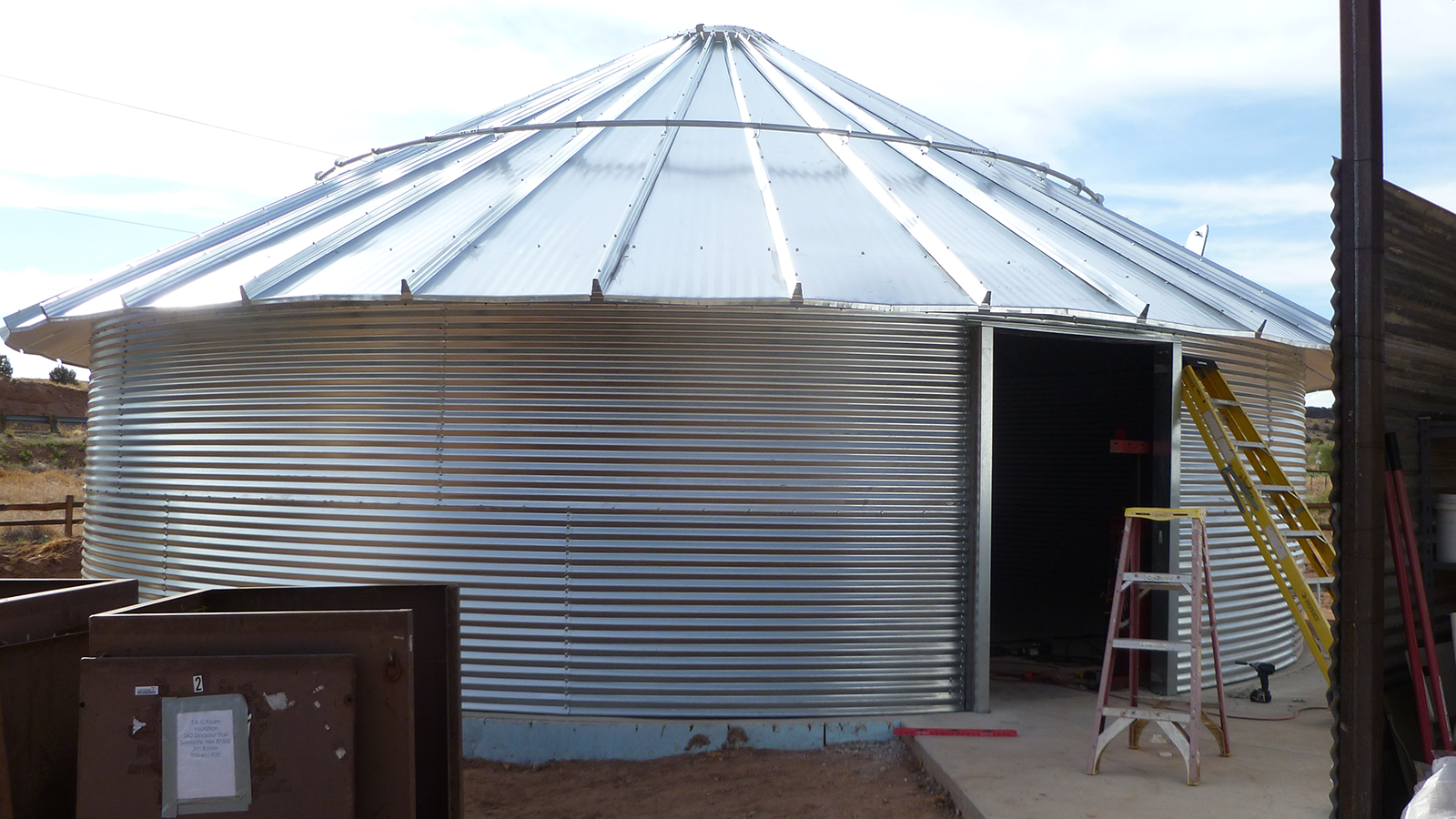 Corgal Tank Enclosure Potters Studio – Water Storage Tanks, Inc.