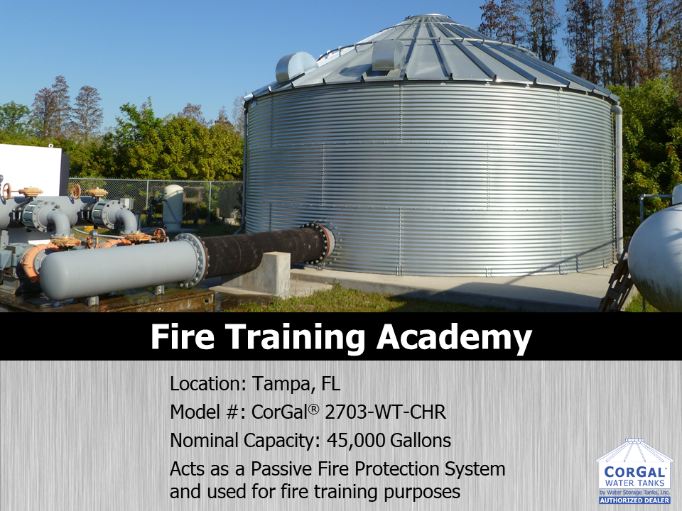 FireSlide19 Water Storage Tanks, Inc.