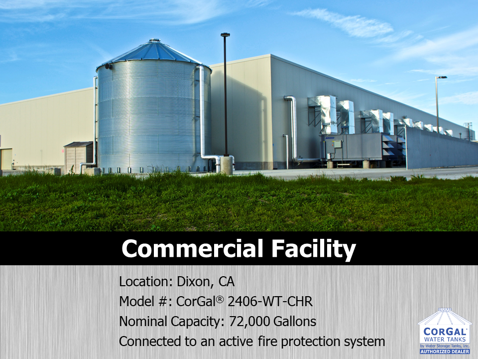 FireSlide20 Water Storage Tanks, Inc.