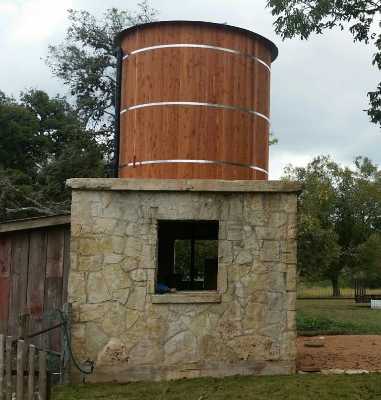 TinyTimberOnBuilding Water Storage Tanks, Inc.
