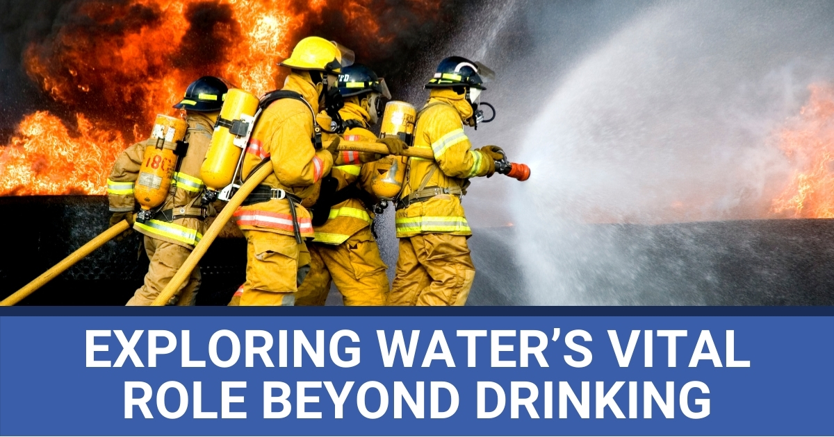 Featured image for the blog article about "Exploring Water's Vital Role Beyond Drinking."